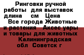 Ринговки ручной работы, для выставок - длина 80 см › Цена ­ 1 500 - Все города Животные и растения » Аксесcуары и товары для животных   . Калининградская обл.,Советск г.